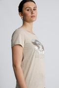Zibby O-Ss Tee - Feather Gray