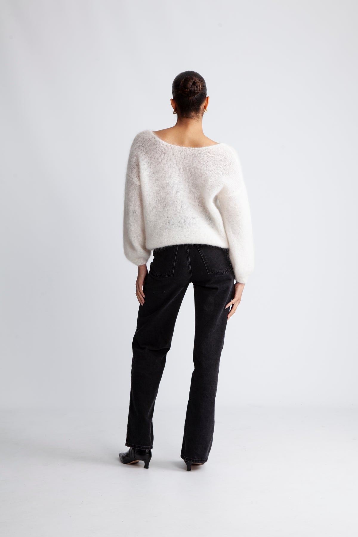 Cornelia LS Cardigan - Vit