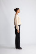 Cornelia Ls Cardigan - Almond