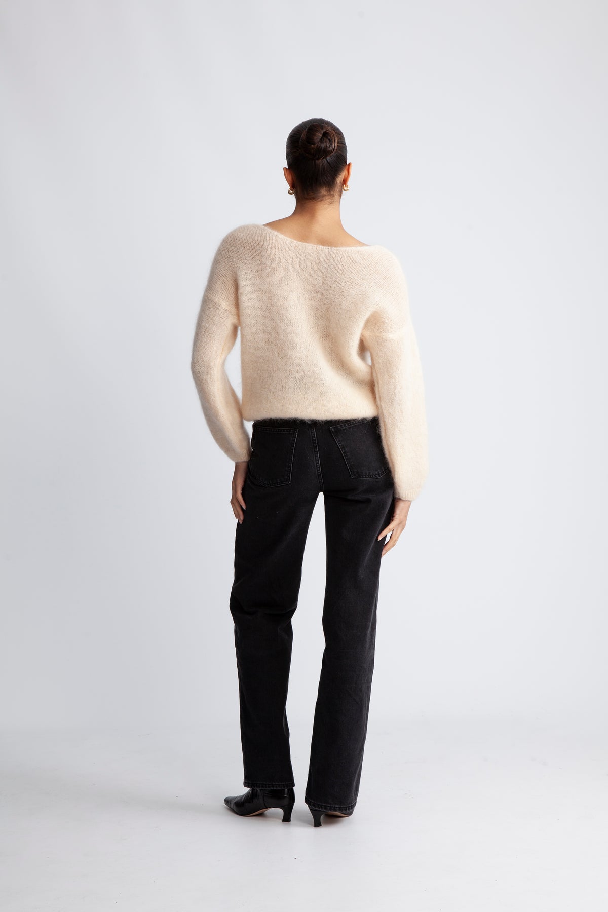 Cornelia Ls Cardigan - Almond