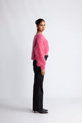 Milana LS Mohair Knit - Pink