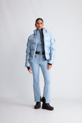 Gstaad Laquer Ski Jacket - Powder Blue