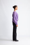 Milana LS Mohair Knit - Lila