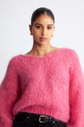 Milana LS Mohair Knit - Pink
