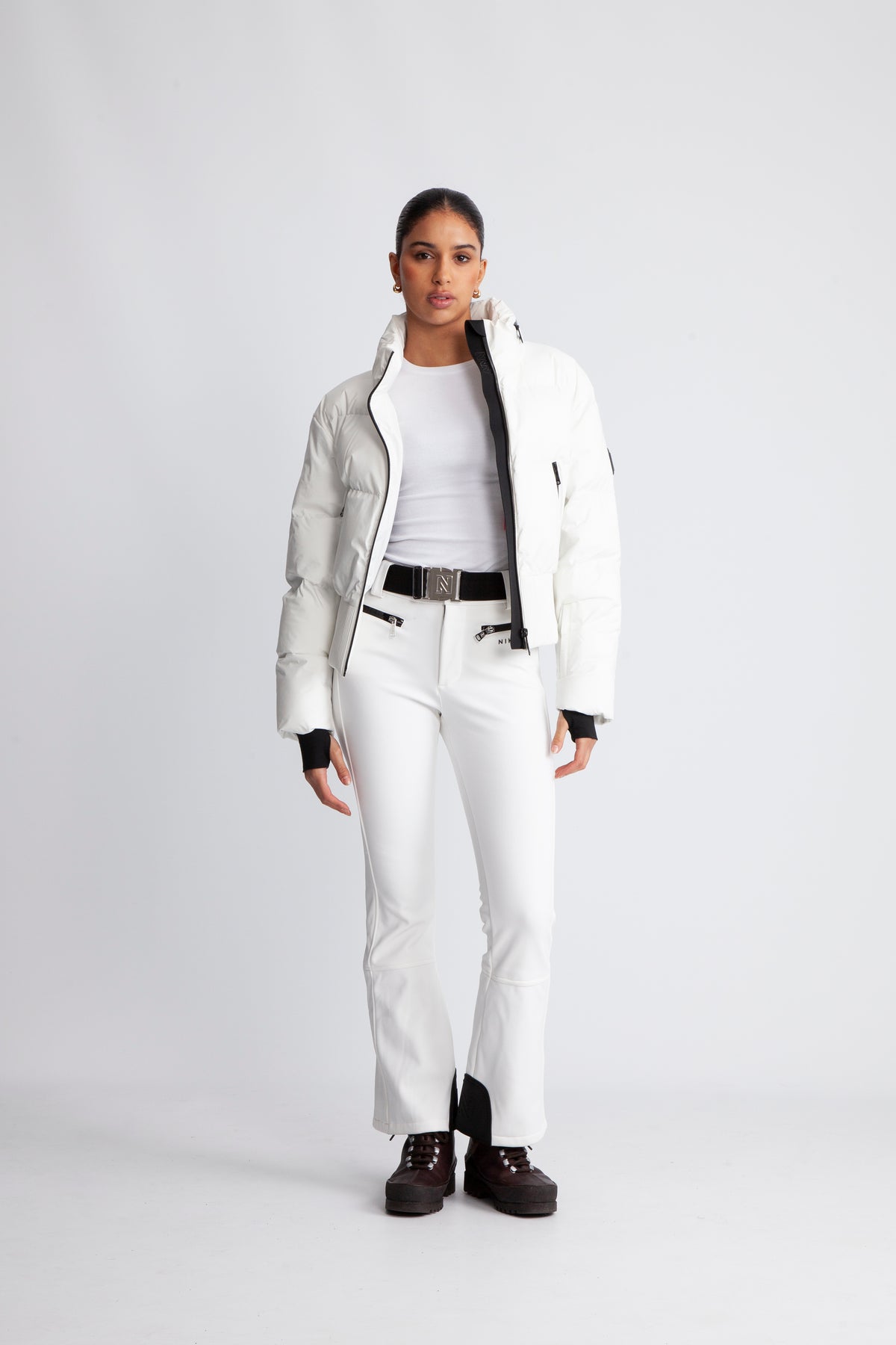 Geneva Ski Jacket - Bright White