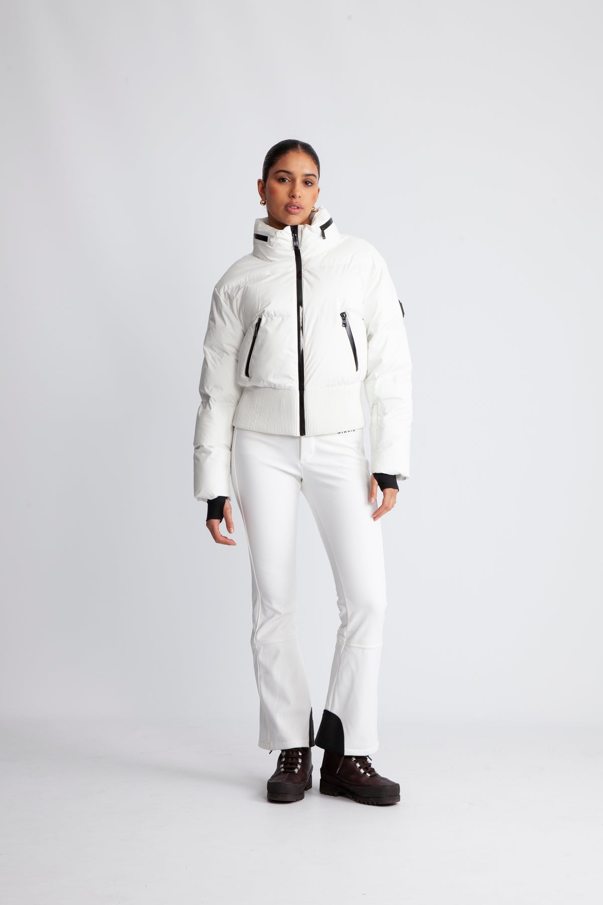 Geneva Ski Jacket - Bright White