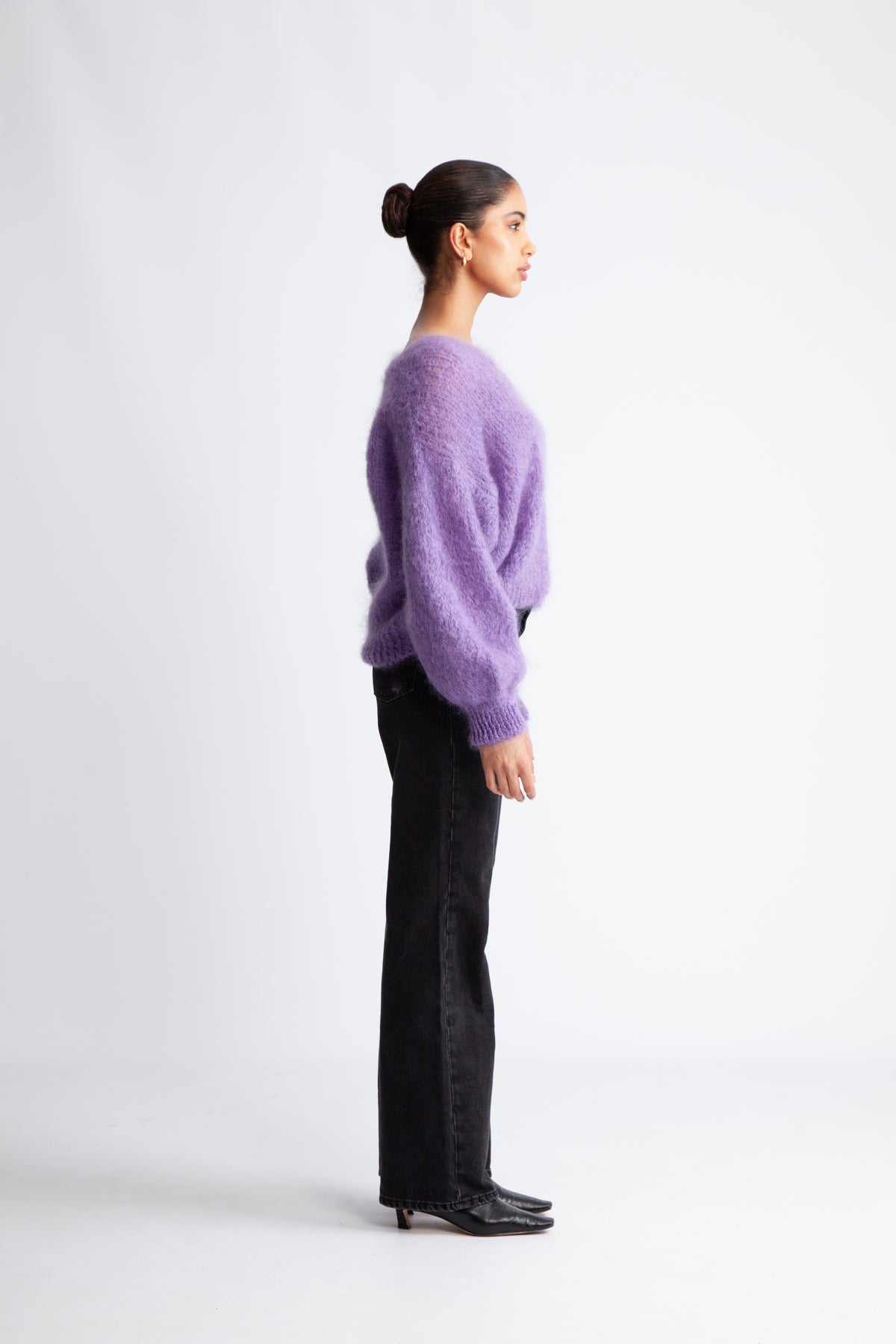 Milana LS Mohair Knit - Lila