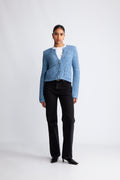 Grenada Knit Cardigan - Granada Sky