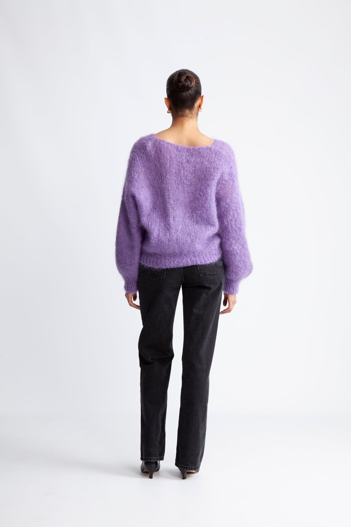 Milana LS Mohair Knit - Lila