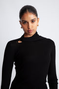 Moon Draped Ls - Black