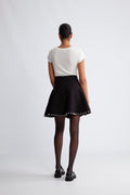 Yastucca Hmw Pearl Knit Skirt S. - Black