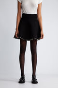 Yastucca Hmw Pearl Knit Skirt S. - Black