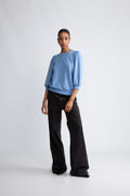 Tenny 3/4 Sweatshirt - Cornflower Blue