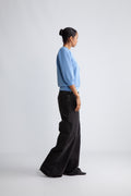 Tenny 3/4 Sweatshirt - Cornflower Blue