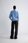 Tenny 3/4 Sweatshirt - Cornflower Blue