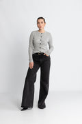 Rigmor Avalina Ribbkofta - Light Grey Melange