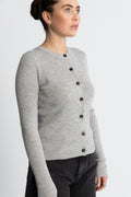 Rigmor Avalina Ribbkofta - Light Grey Melange