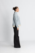 Capella Knit T-Neck - Marina