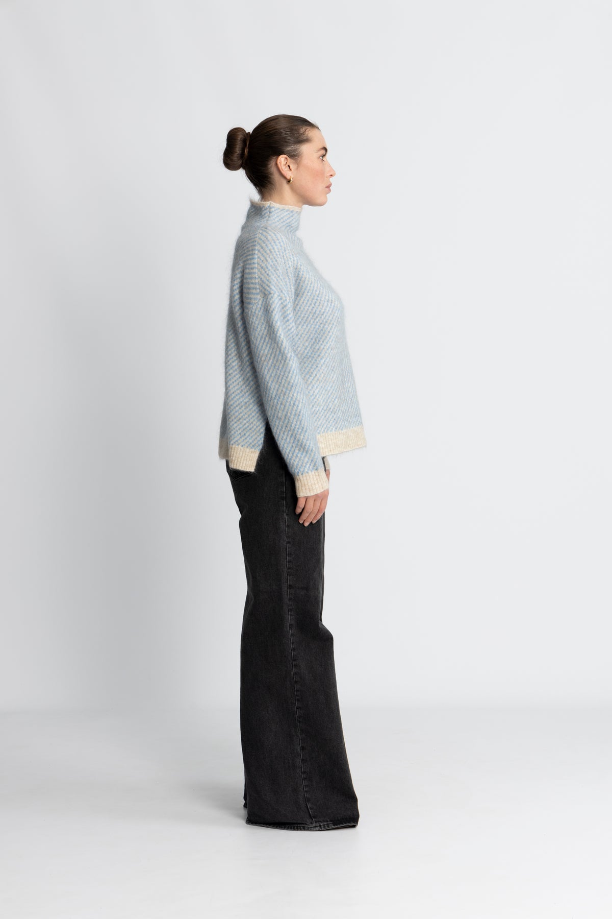 Capella Knit T-Neck - Marina