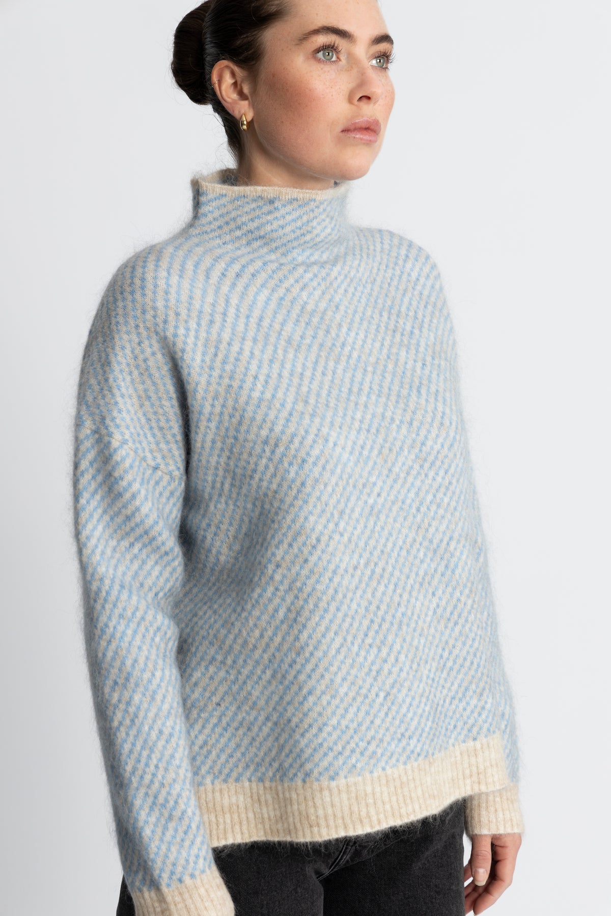 Capella Knit T-Neck - Marina