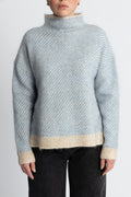 Capella Knit T-Neck - Marina