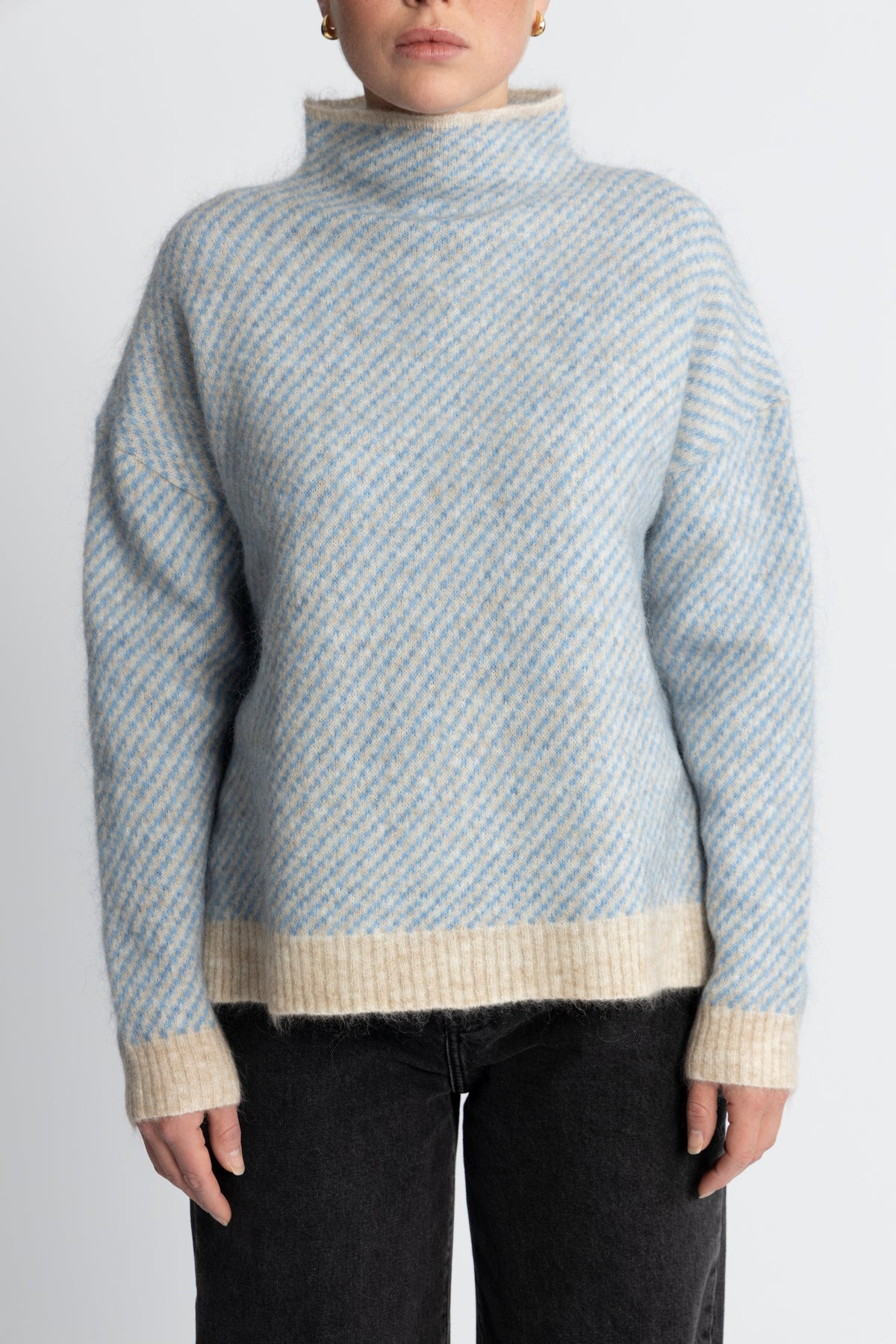 Capella Knit T-Neck - Marina