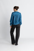 Denny Romina Shirt - Vallarta Blue