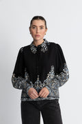 Yasbirma Ls Skjorta - Black Birma Print