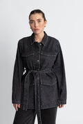 Harper Ls Denim Jacket - Svart