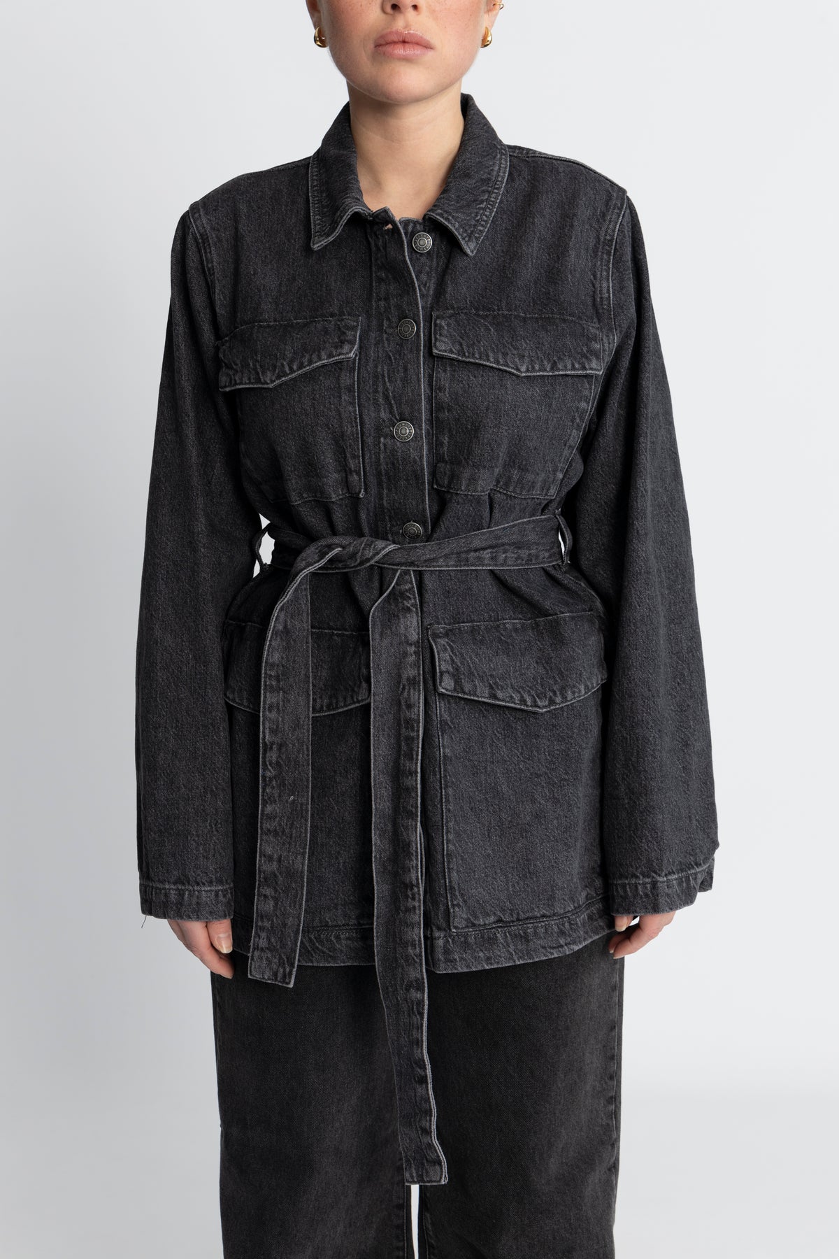 Harper Ls Denim Jacket - Svart