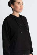 Ima Q Icon Hood Sweatshirt - Svart
