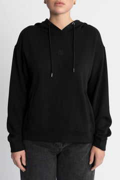 Ima Q Icon Hood Sweatshirt - Black