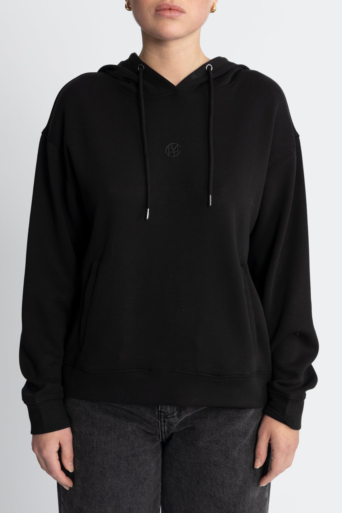Ima Q Icon Hood Sweatshirt - Svart