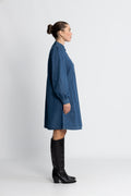 Elena Skjortklänning - Mid Blue Wash