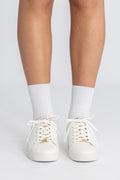 Keaton Lace Up - Pale Gold