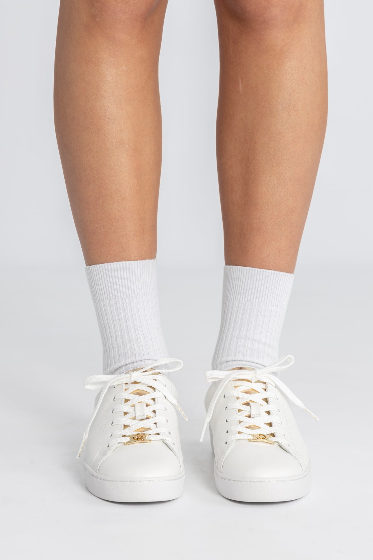 Keaton Lace Up - Pale Gold
