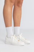 Keaton Lace Up - Pale Gold