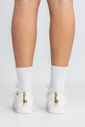 Keaton Lace Up - Pale Gold