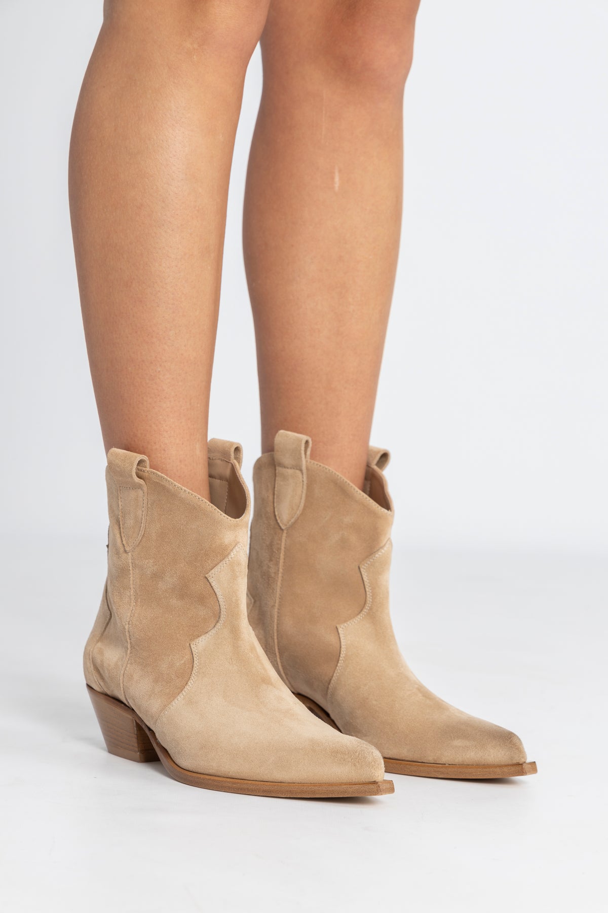 Laura Bellariva 9925 Velour Cowboyboots