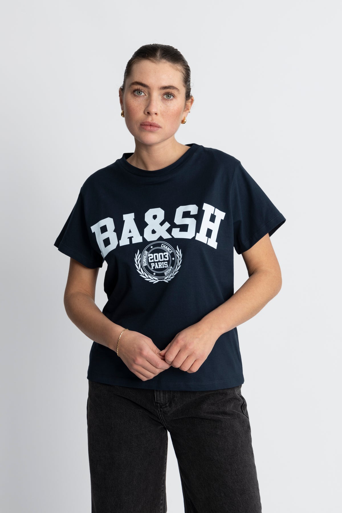 T-shirt Ioni - Marinblå