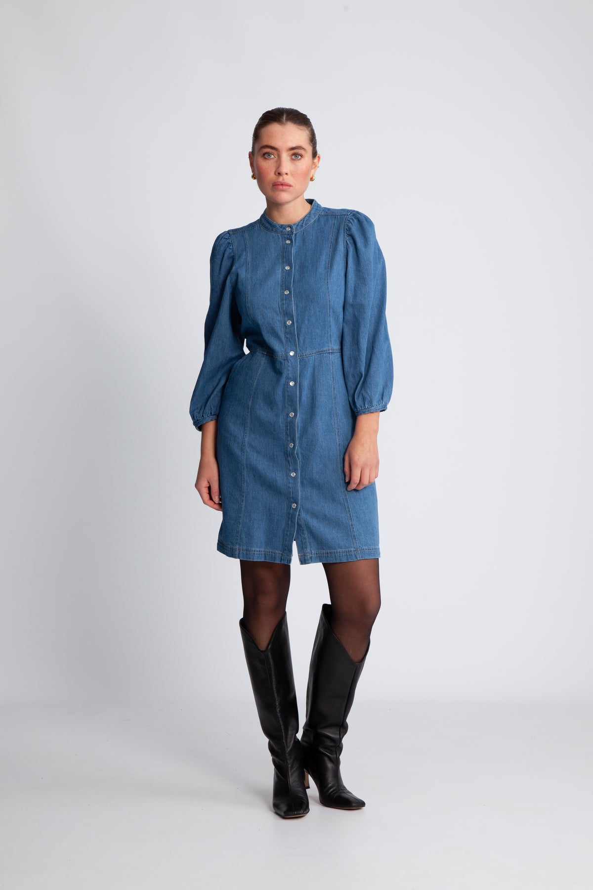 PollaPW DR - Medium Blue Denim
