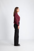 Ailacc Petra V-Shirt - Burgundy