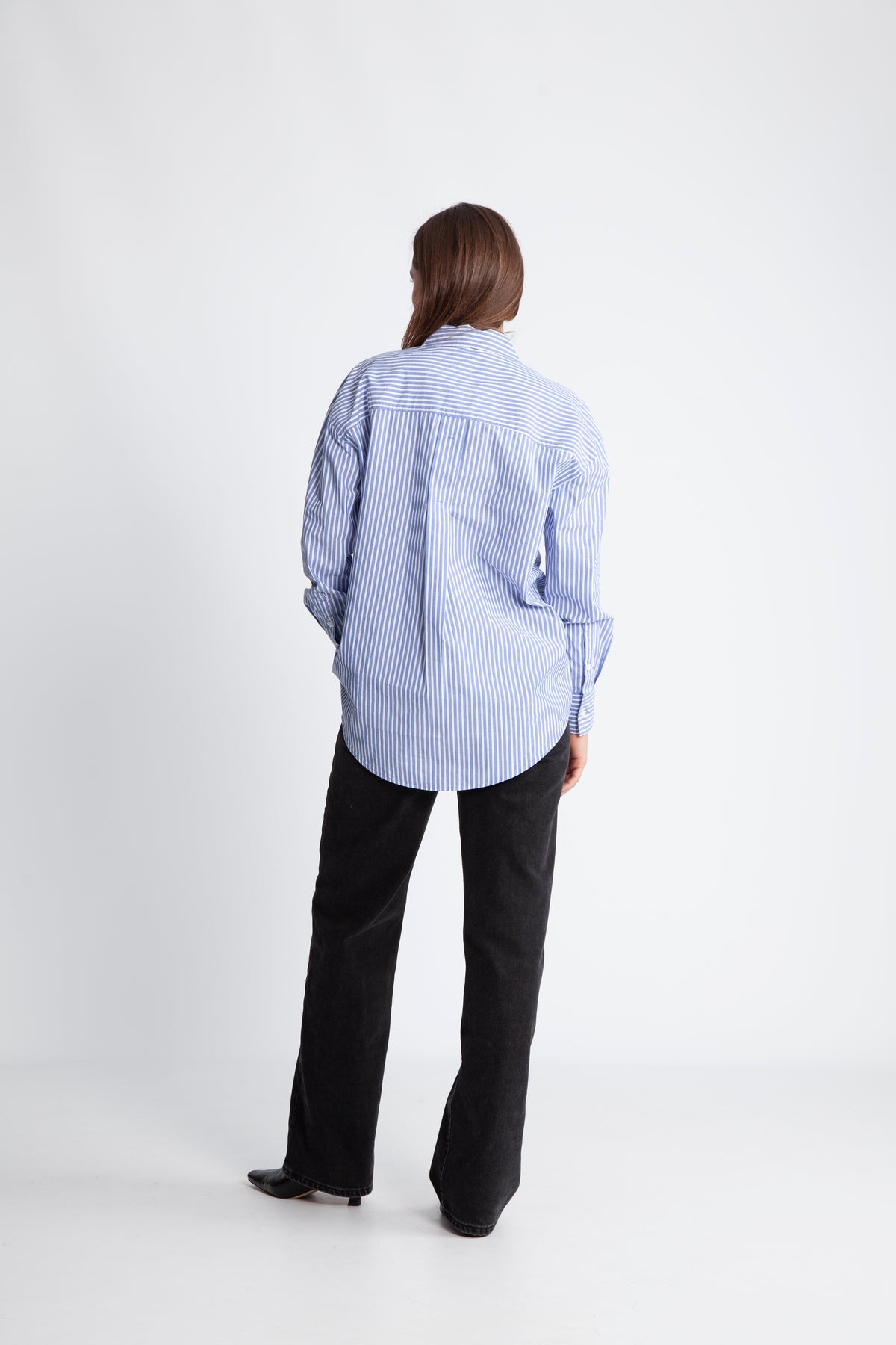 Part Two ParinazPW Skjorta - Amparo Blue Stripe