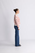 Maura Rachelle Pullover Stp - V Ice Flame S