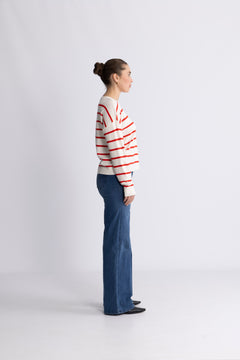 Maura Rachelle Pullover Stp - V Ice Flame S