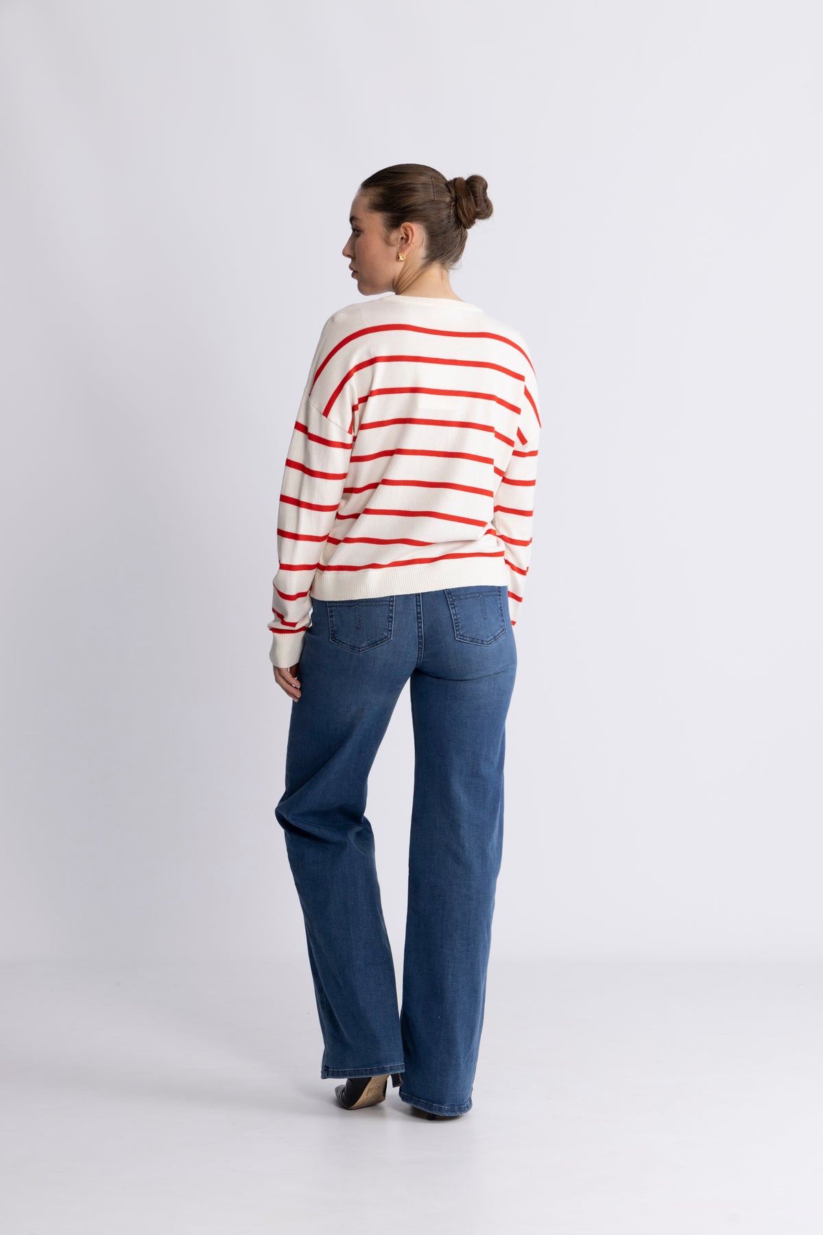 Maura Rachelle Pullover Stp - V Ice Flame S
