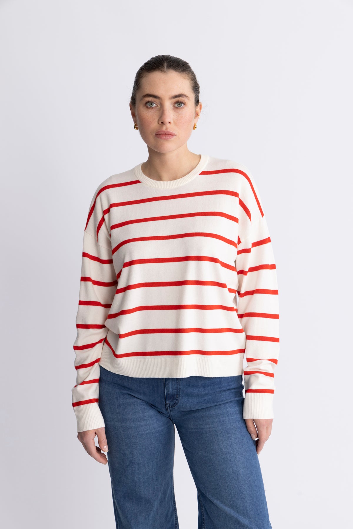 Maura Rachelle Pullover Stp - V Ice Flame S