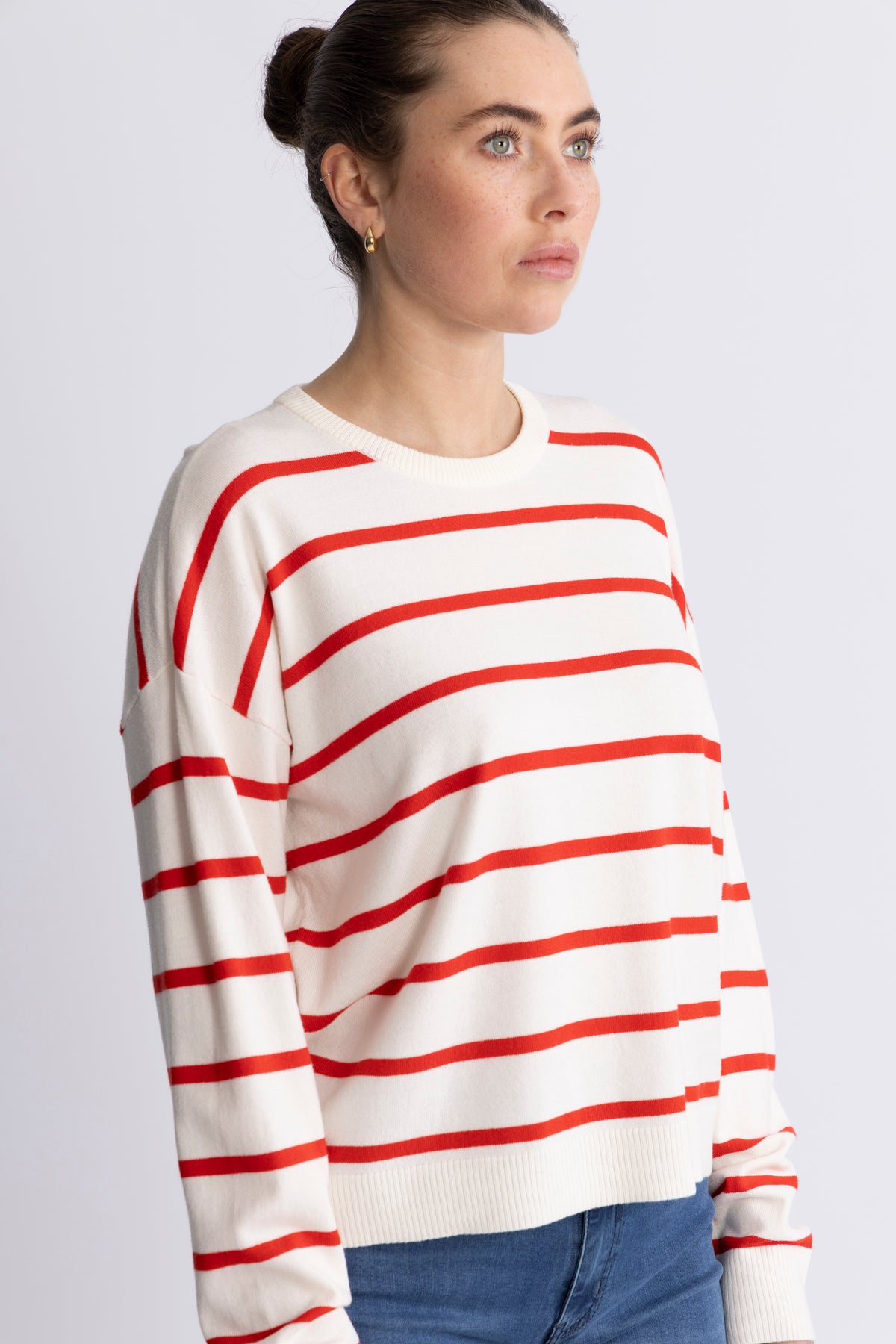 Maura Rachelle Pullover Stp - V Ice Flame S