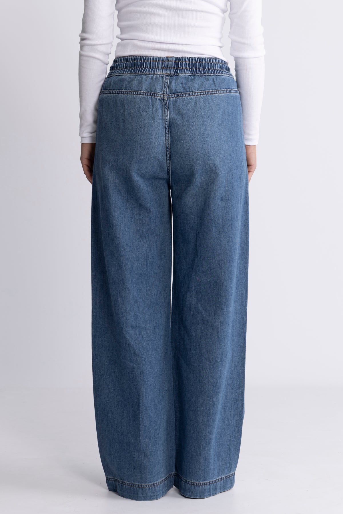 SophinaIW Pullon Pants - Washed Denim