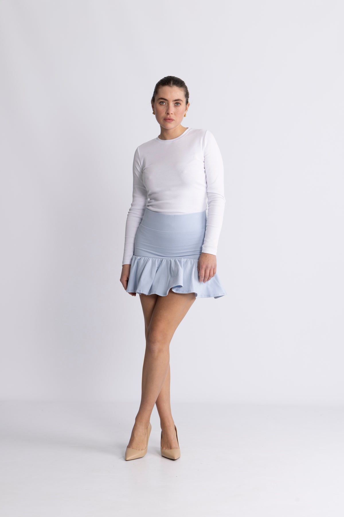 Ginger Skirt - Kentucky Blue
